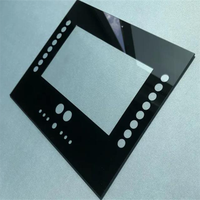 Verre de porte de four sur mesure en céramique trempée, résistant aux hautes températures, avec impression sérigraphique