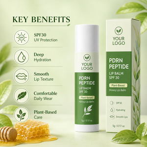 Protector Solar <span class=keywords><strong>Labial</strong></span> Coreano Orgánico Natural, <span class=keywords><strong>el</strong></span> <span class=keywords><strong>Mejor</strong></span> Bálsamo <span class=keywords><strong>Labial</strong></span> Hidratante y <span class=keywords><strong>Reparador</strong></span>, Marca Privada OEM ODM, Venta al por Mayor de Fábrica, SPF 30+ - Product Image 2