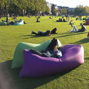 Divano Gonfiabile Pieghevole Chillbo in Materiale Oxford, Design Unici, Senza Pompa, Stabilità Garantita, Steli, Stampe Divertenti, Divano Portatile per Festival - Product Image 3