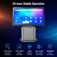 Terminal Punto de Venta de 15.6 Pulgadas con Software, Máquina POS con Sistema Android para Facturación en Restaurantes y Hostelería, Dispositivo Todo en Uno