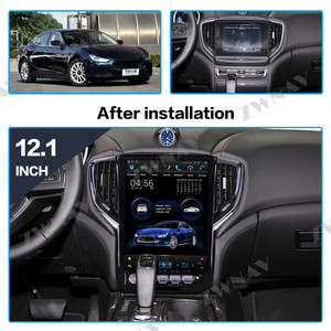 ZWNAV 12,1 "4 + 64G <span class=keywords><strong>Android</strong></span> 9,0 REPRODUCTOR DE DVD Multimedia para coche para Maserati Ghibli 2014-2016 GPS para coche Audio Radio Estéreo Unidad Principal - Product Image 2