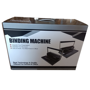Machine à relier métallique à double bobine 8670, 34 trous, format A4, pour calendrier et perforation - Product Image 3