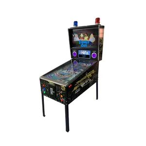 Arcade Legend jurassic park Pinball vende 6-ball virtual super pinball máquina de 49 polegadas 4k vintage madeira pinball console