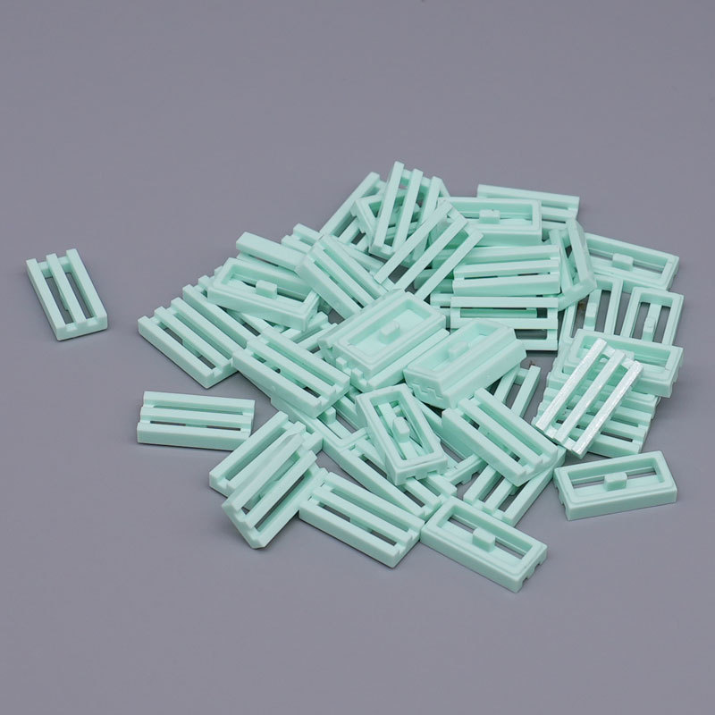 Tabla de arpa verde rosado claro - 100g aprox. 470 unidades