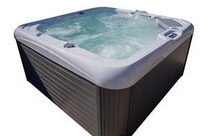 Lujo Acrílico 5 personas Shell Outdoor Swim Spa Masaje con LED Bañera de hidromasaje. - Product Image 4