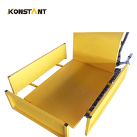 KONSTANT Mini-Dumper Mini-Raupenkipper 300 kg Ladekapazität Selbstladend 6,5 PS Benzinmotor Angetrieben