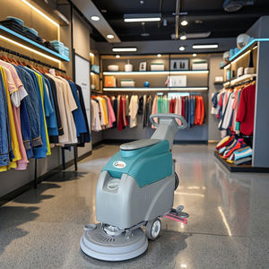 Mini máquina depuradora de suelo GS460 con CE utilizada para limpieza doméstica y agrícola con motor de cepillo y componentes de núcleo de cepillo - Product Image 1