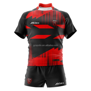 Set di maglia da Rugby personalizzata Akilex maglia da calcio sublimata da <span class=keywords><strong>uomo</strong></span> maglia da Rugby Union League abbigliamento sportivo uniforme - Product Image 5