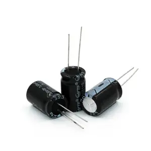 China Capacitor Manufacturer Wholesale 16V 47UF Aluminum Electrolytic Capacitors 16V47UF In Stock