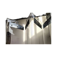 Transparent PVC Coulissant Doux Porte Rideau Mobile Pliable Soudage Porte Store Usine Directe En Plastique Nuances Volets