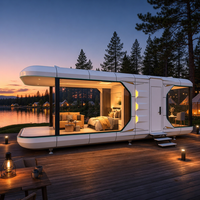 Maison conteneur extensible, maisons conteneurs préfabriquées modulaires pour une installation rapide, vente en gros
