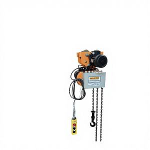 รอกโซ่ไฟฟ้าแบบ Heavy Duty ขนาด 1 ตัน 5 ตัน พร้อมรถเข็นและโครงสร้างโลหะสำหรับงานขนย้ายวัสดุอุตสาหกรรม-INOVIC CRM - Product Image 1