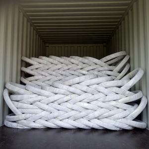 ลวดเหล็กชุบสังกะสีรูปไข่ Arame Liso Ovalado ขนาด 3.0*2.4 มม. <span class=keywords><strong>2.2</strong></span>*2.7 มม. 2*2.4 มม. 1.8*<span class=keywords><strong>2.2</strong></span> มม. 17/15 น้ำหนัก 25 กก./มัด สำหรับทำรั้วทางการเกษตร - Product Image 5