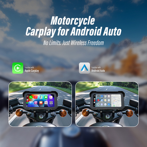 Portable 6&quot; Android Auto <strong>GPS</strong> <strong>Navigation</strong> WiFi 2K HD Cameras Carplay Motor DVR BSD <strong>TPMS</strong> Wireless Carplay for Motorcycles - Product Image 5