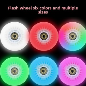 Vente en gros d'usine, <span class=keywords><strong>patins</strong></span> à roulettes unisexes pour enfants et adultes, super légers, roues lumineuses, <span class=keywords><strong>patins</strong></span> à roulettes en PU pour la vitesse, fabriqués en Chine - Product Image 1
