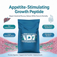 Peptide de croissance stimulant l'appétit, additif alimentaire pour crevettes, santé intestinale, protège les intestins, favorise la croissance des crevettes