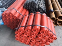 Rouleau de support en acier robuste SANS 1313 Standard pour l'exploitation minière sud-africaine, pour le transport de minerai d'or et de platine