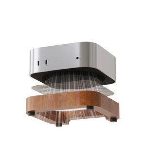 2025 cho Mac Mini M4/M4 Pro <span class=keywords><strong>Bracket</strong></span> núi gỗ dock đứng chống bụi làm mát chống trượt Tính năng cần thiết Máy tính để bàn máy tính bảng pcs - Product Image 1