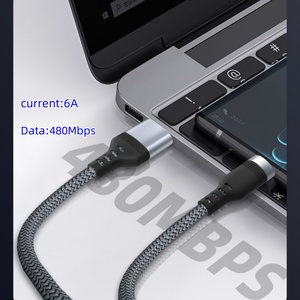 <span class=keywords><strong>สาย</strong></span>ไนลอ<span class=keywords><strong>น</strong></span>ถัก6A USB A ถึง Micro 5Pin Type C Android <span class=keywords><strong>สาย</strong></span>ข้อมูล USB สำหรับ Android iPhone Projector ในรถยนต์ <span class=keywords><strong>HDTV</strong></span> - Product Image 4