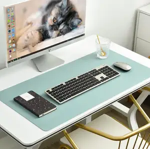 2022 Amazon hot sell personalizzato XXL di grandi dimensioni in pelle Pu antiscivolo desktop protect office writing pad