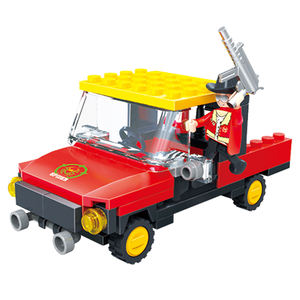 COGO Grosir Set Mainan Blok Bangunan <span class=keywords><strong>Puzzle</strong></span> 3D, Bongkar Pasang Polisi Deformasi Desain 8 Dalam 1 - Product Image 5