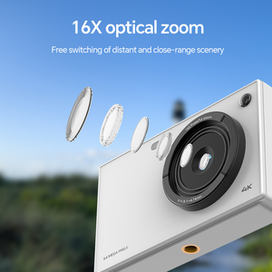 4K HD 18x zoom kỹ thuật số máy ảnh tự động lấy nét LED điền ánh sáng CMOS cảm biến ổn định <span class=keywords><strong>video</strong></span> 2-3 "Màn hình tương thích Youtube/tiktok Sử dụng SD - Product Image 2