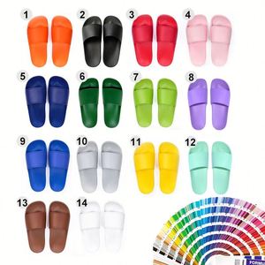 Vente flash - Pantoufles personnalisées avec logo - Chaussures en PVC imprimées pour hommes - Sandales pour promotion - Product Image 3