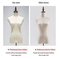 Mannequin Femme en Plastique pour Présentation de Vêtements, Torse Féminin Décontracté, Mannequins pour Robes de Mariée - Vente en Gros