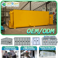 Conteneur de stockage de métaux ferreux en acier robuste 20GP 40HC Huacan OEM 2026, conteneur de stockage modulaire préfabriqué