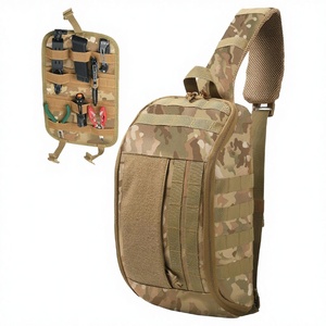 Sac à bandoulière tactique imperméable pour armes à feu, sac à dos de poitrine CCW pour le transport dissimulé au quotidien - Product Image 1