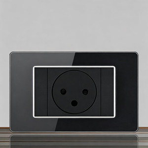 Interruptor de Pared Táctil Moderno de 2 Botones, Color Negro, IP20, 10A, 230V, con Puerto USB-C, Habilitado para Wi-Fi, para Aplicaciones - Product Image 5