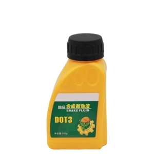 OEM DOT3 Usine prix 200ml De Soin de voiture Liquide De Frein Lubraicant Huile Bouteille en plastique - Product Image 1