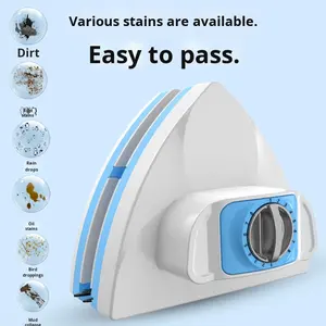 <span class=keywords><strong>Nettoyeur</strong></span> de vitres <span class=keywords><strong>magnétique</strong></span> <span class=keywords><strong>double</strong></span> face réglable pour bâtiments de grande hauteur, 5-25 mm, forte force <span class=keywords><strong>magnétique</strong></span>, outils de nettoyage des vitres - Product Image 4