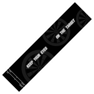 Tapis de fléchettes en velours cristal rectangulaire professionnel, durable, antidérapant, résistant à l'usure, protection de cible, pour usage en jeu - Product Image 1
