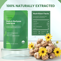 Bâtonnets de poudre prébiotique Inuline Stachyose instantanément solubles, directement de l'usine, pour marque de suppléments prébiotiques OEM