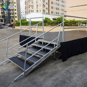 Tải nặng sang trọng nhôm sân khấu bục buổi hòa nhạc đám cưới ngoài trời tổ chức sự kiện di động dễ dàng cài đặt sự kiện sân khấu - Product Image 4