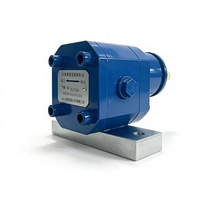 Pompe doseuse à engrenages de haute précision pour résine PIPE avec joint d'étanchéité, pompe de dosage chimique résistante à la corrosion pour la colle à la résine et le revêtement