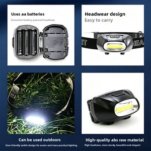 Lampe frontale extérieure nouvelle génération étanche pour camping, pêche nocturne, cyclisme, course à pied et randonnée - Product Image 2