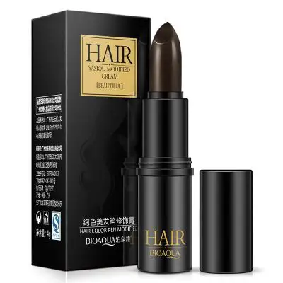 3.8g Black Brown One-Time Hair dye Instant Gray Root Coverage Hair Color Cream Stick Temporary Cover Up White Hair Colour Dye