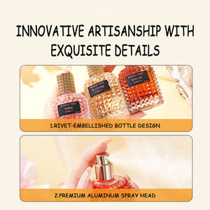 Parfum pour femme en gros : Fragrance inspirée des grands noms <span class=keywords><strong>de</strong></span> la parfumerie, 50 ml, aux notes florales gourmandes longue durée pour un usage quotidien - Product Image 5