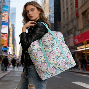 <span class=keywords><strong>Bolsa</strong></span> de Lona Plegable Impermeable con Separación para Ropa Seca y Mojada, <span class=keywords><strong>Bolsa</strong></span> de Gimnasio de Gran Capacidad, <span class=keywords><strong>Bolsa</strong></span> de <span class=keywords><strong>Viaje</strong></span> Informal con Cierre de Cremallera para Unisex - Product Image 2