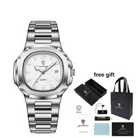 Jam Tangan Gohuos 8803 2026 New Man Original Movement 3ATM Tahan Air Quartz untuk Pria Wanita Reloj Montre Homme