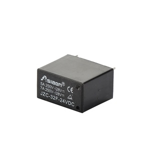 Asiaon JZC-32F 5A 10A 5pin 6Pin Miniature PCB 3v 5v 6v 9v 12v 18v 24v AC Volt PCB <strong>Relays</strong> Electronic Pcb <strong>Relay</strong> - Product Image 4