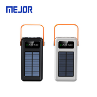 Chargeur portable de camping 40000mAh, station de charge rapide externe, banque d'alimentation solaire extérieure avec poignée