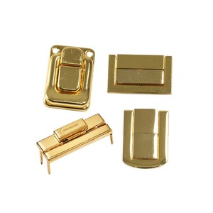 Zinc Alloy Furniture Lock Keyless Traditional Design For Bags Durable Hardware 127-1-1 - Product Image 1