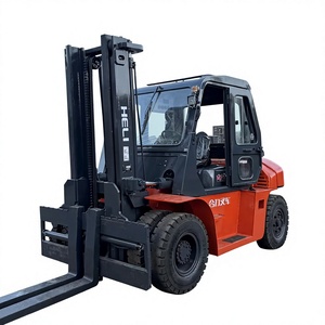 Factory Supply New & Used Heli 7Ton Diesel Forklift with Isuzu <b>Engine</b> 7 Meter <b>Lift</b> Height for Farm and Retail Industries - Product Image 1