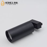 Système d'éclairage sur rail magnétique LED en aluminium, rail fin de 5 mm, projecteur réglable pour l'éclairage intérieur résidentiel et commercial