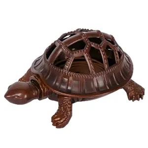 Alloy umur panjang kura-kura dupa kompor merokok dupa kompor Dekorasi Kerajinan Turtle kompor