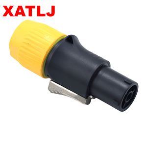 3 P Nylon nhà ở 20A định hướng thẳng 3 pin kết nối đồng điện vào/ra Cáp <span class=keywords><strong>LED</strong></span> Chiếu Sáng Sân khấu Chassis ổ cắm kết nối - Product Image 5