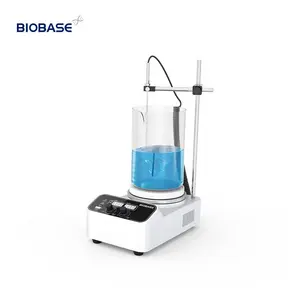Biobase Hotplate BK-MS280, peralatan pengaduk laboratorium magnetik dengan kontrol suhu Digital untuk lab